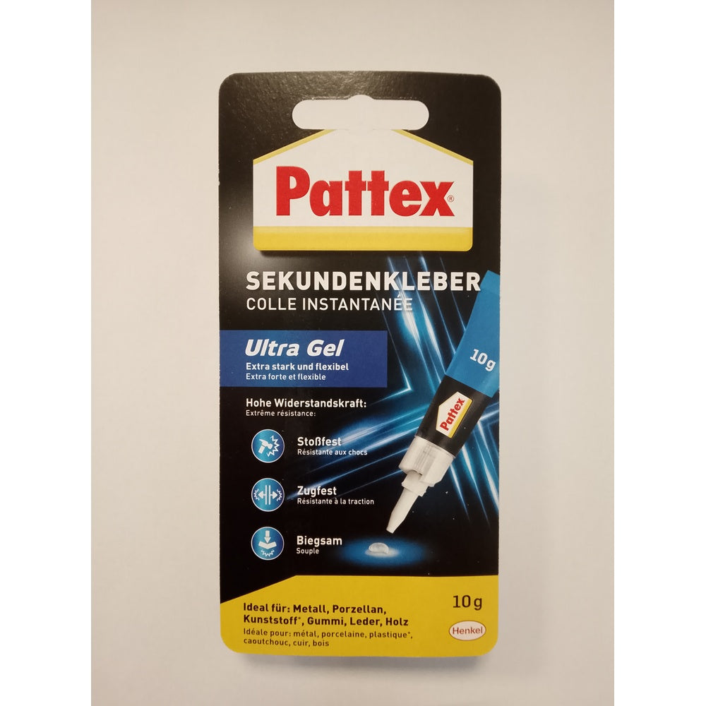 Henkel - Pattex SekundenALLESkleber Ultra Gel 10g Tube - PSG4C