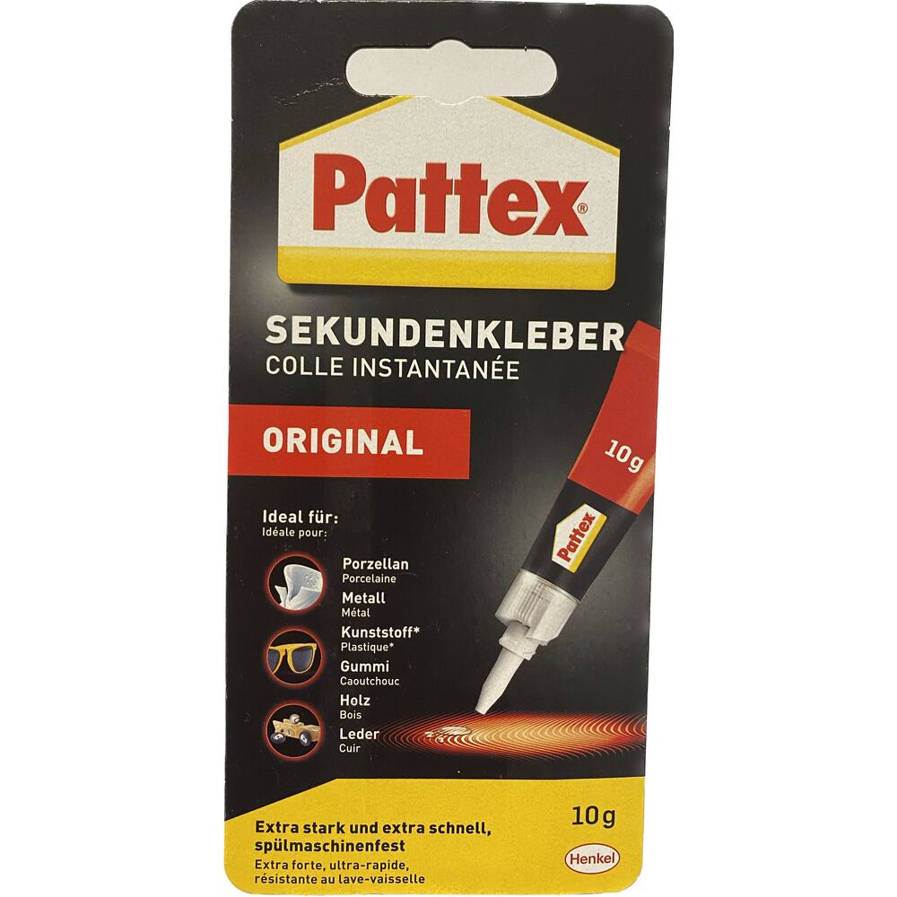 Henkel - Pattex Sekundenkleber Classic flüssig 10g - PSK3C