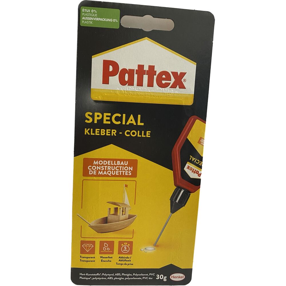 Henkel - Pattex Modellbau Plastik 30g - PXSM1