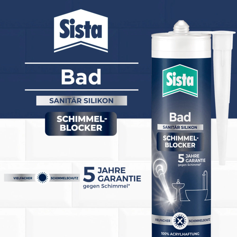 Henkel - Sista Bad Schimmelblocker Weiß 280ml 3fach Schutz - SBSBW