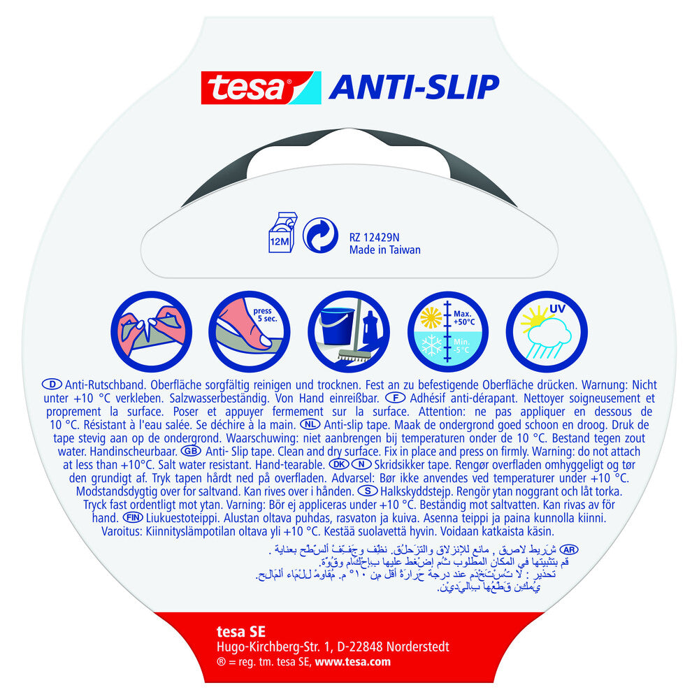 Tesa - tesa Anti-Rutschband transparent - 55587-00000-11