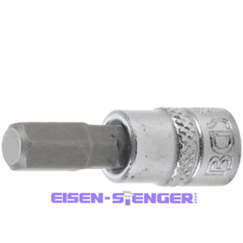 BGS - Bit-Einsatz | Antrieb Innenvierkant 6,3 mm (1/4") | Innensechskant 7 mm - 2501