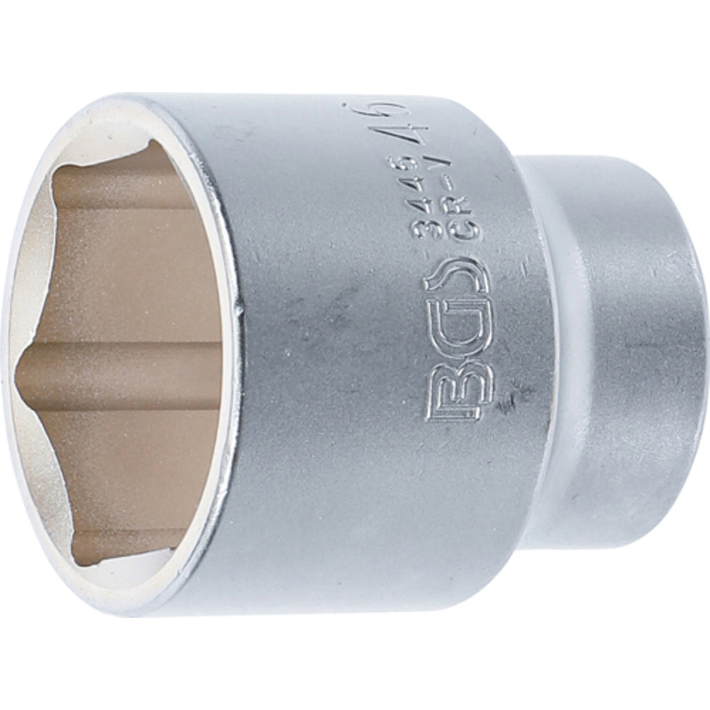 BGS - Steckschlüssel-Einsatz Sechskant | Antrieb Innenvierkant 20 mm (3/4") | SW 46 mm - 3446
