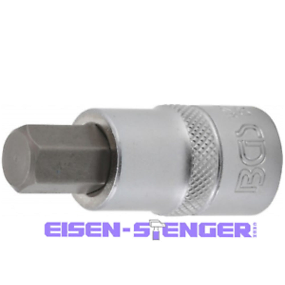 BGS - Bit-Einsatz | 12,5 mm (1/2") | Innensechskant 12 mm - 4256