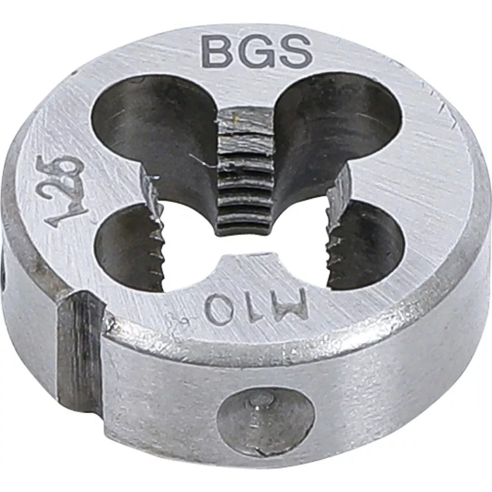 BGS - Gewindeschneideisen | M10 x 1,25 x 25 mm - 1900-M10X1.25-S