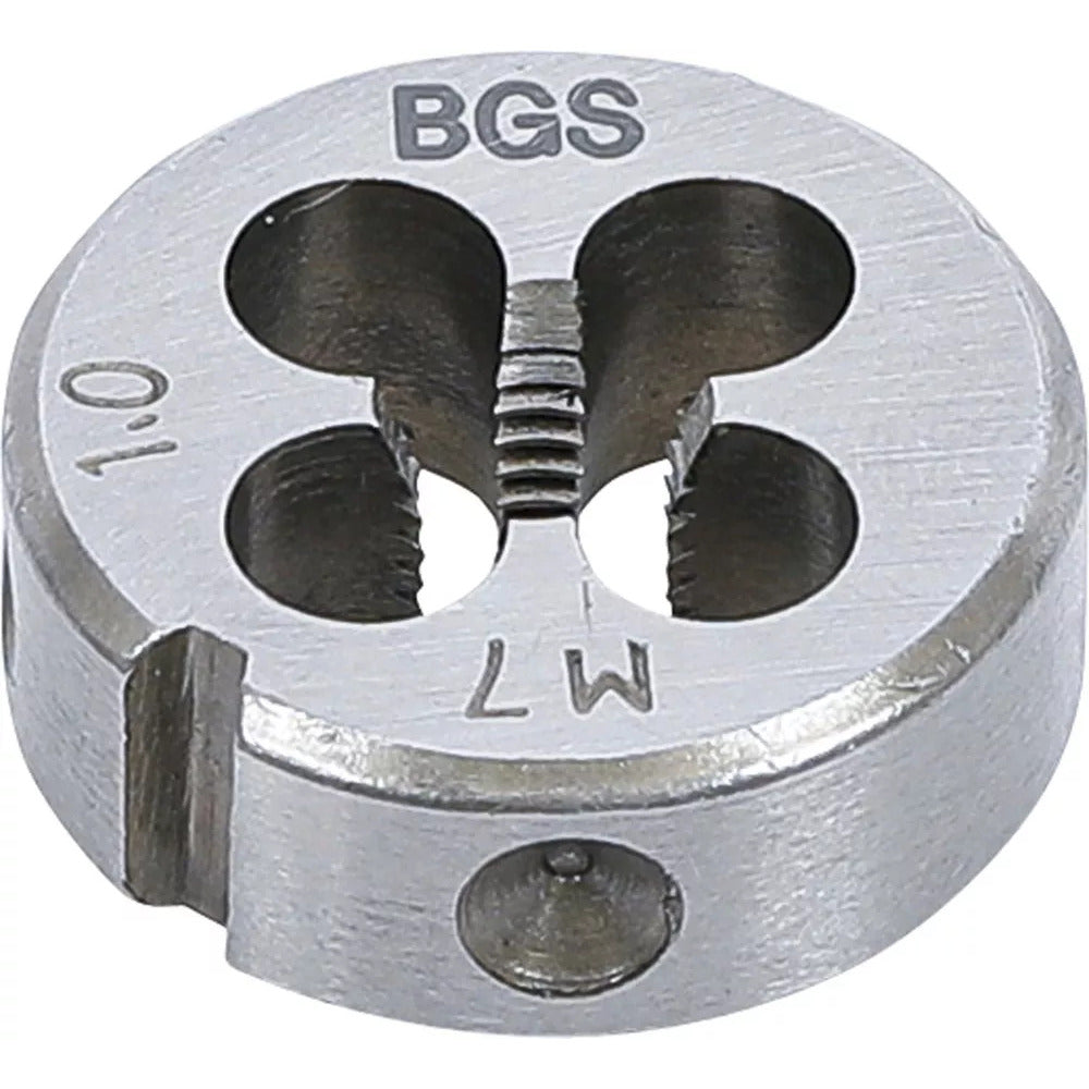 BGS - Gewindeschneideisen | M7 x 1,0 x 25 mm - 1900-M7X1.0-S