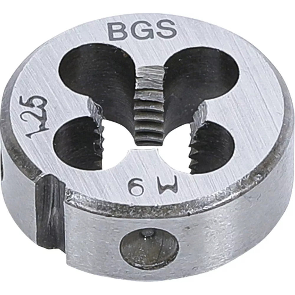 BGS - Gewindeschneideisen | M9 x 1,25 x 25 mm - 1900-M9X1.25-S