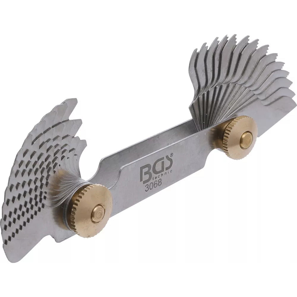 BGS - Gewindeschablone | 28 Blatt | Whitworth 4G - 62G - 3068
