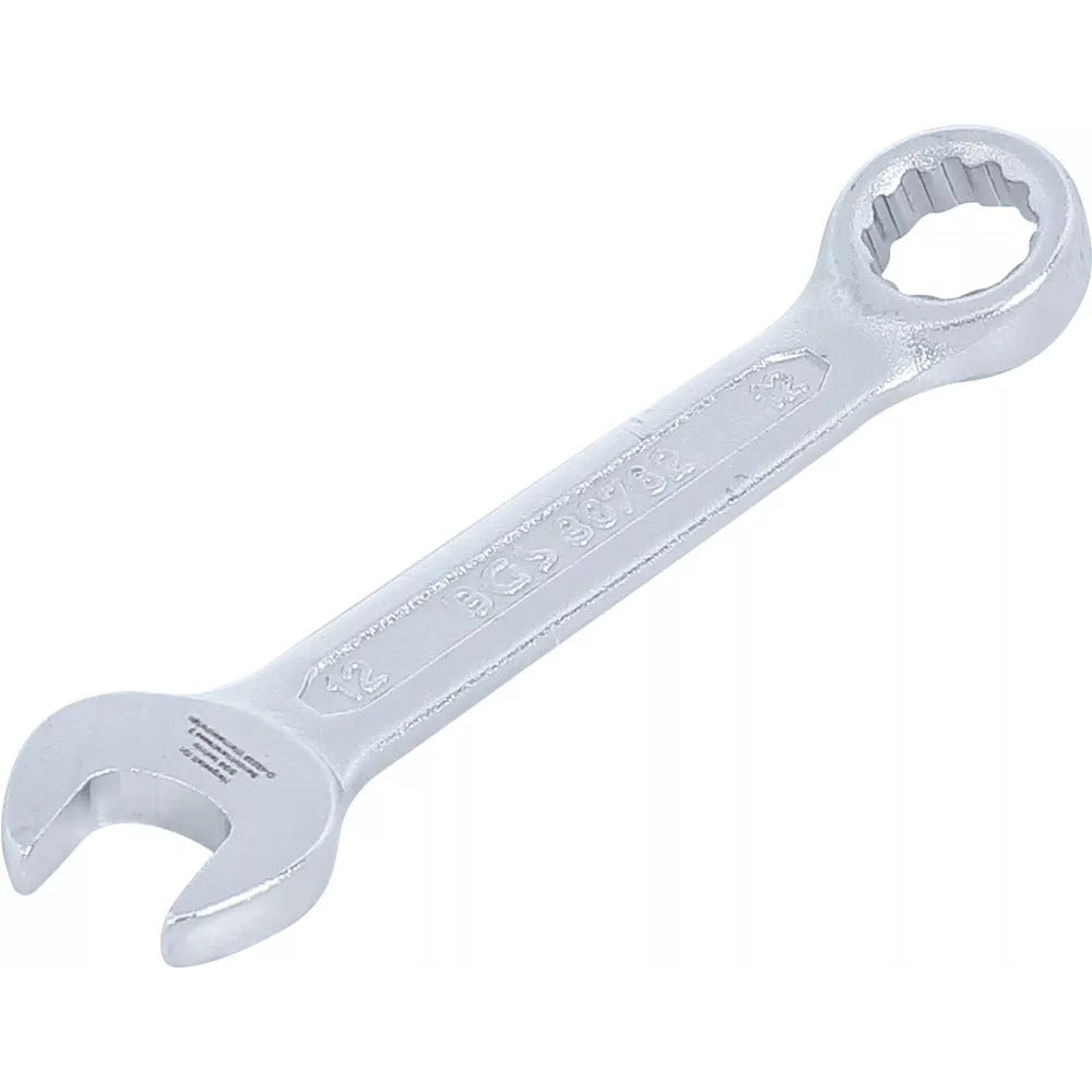 BGS - Maul-Ringschlüssel, extra kurz | SW 12 mm - 30762