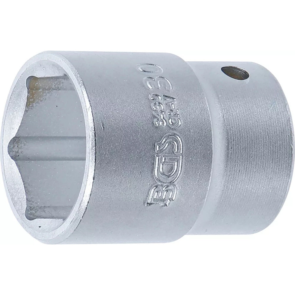 BGS - Steckschlüssel-Einsatz Sechskant | Antrieb Innenvierkant 20 mm (3/4") | SW 30 mm - 3430
