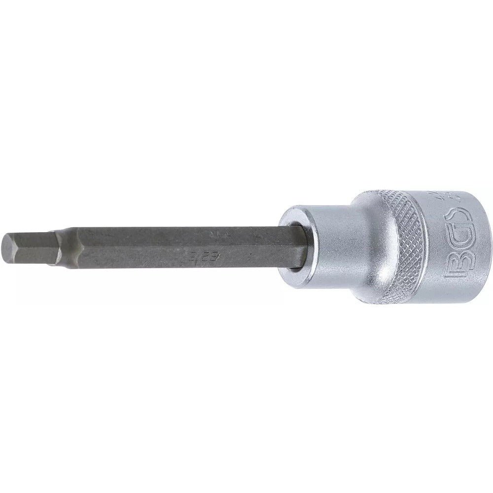 BGS - Bit-Einsatz | Länge 100 mm | Antrieb Innenvierkant 12,5 mm (1/2") | Innensechskant 6 mm - 4261