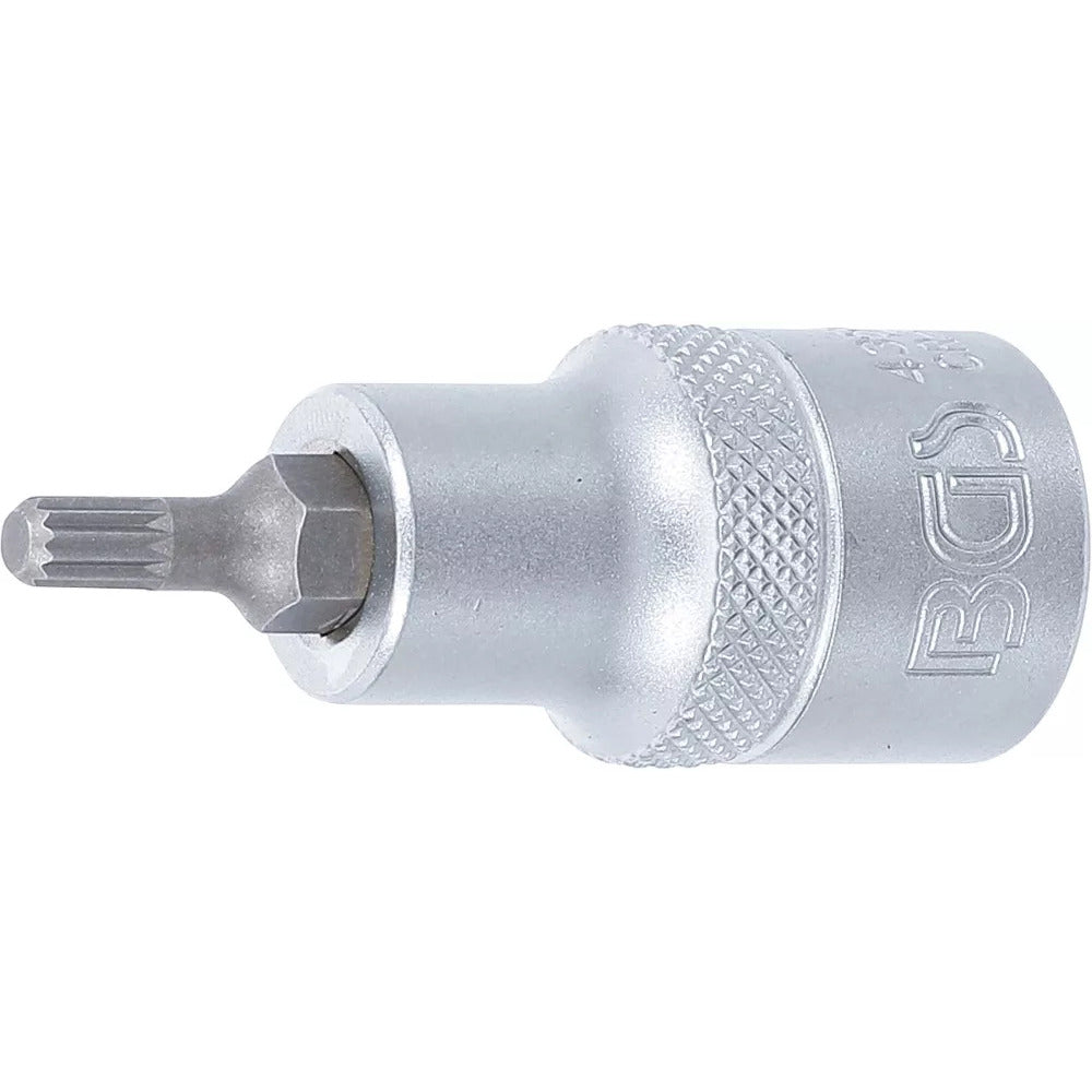 BGS - Bit-Einsatz | Antrieb Innenvierkant 12,5 mm (1/2") | Innenvielzahn (für XZN) M5 - 4350
