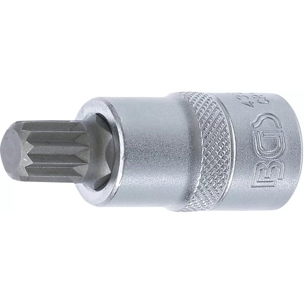 BGS - Bit-Einsatz | Antrieb Innenvierkant 12,5 mm (1/2") | Innenvielzahn (für XZN) M12 - 4354