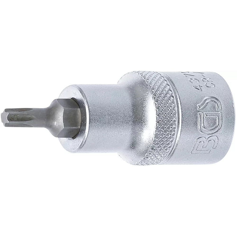 BGS - Bit-Einsatz | Antrieb Innenvierkant 12,5 mm (1/2") | T-Profil (für Torx) T25 - 4370