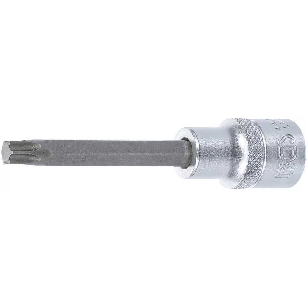 BGS - Bit-Einsatz | Länge 100 mm | Antrieb Innenvierkant 12,5 mm (1/2") | T-Profil (für Torx) T45 - 4473