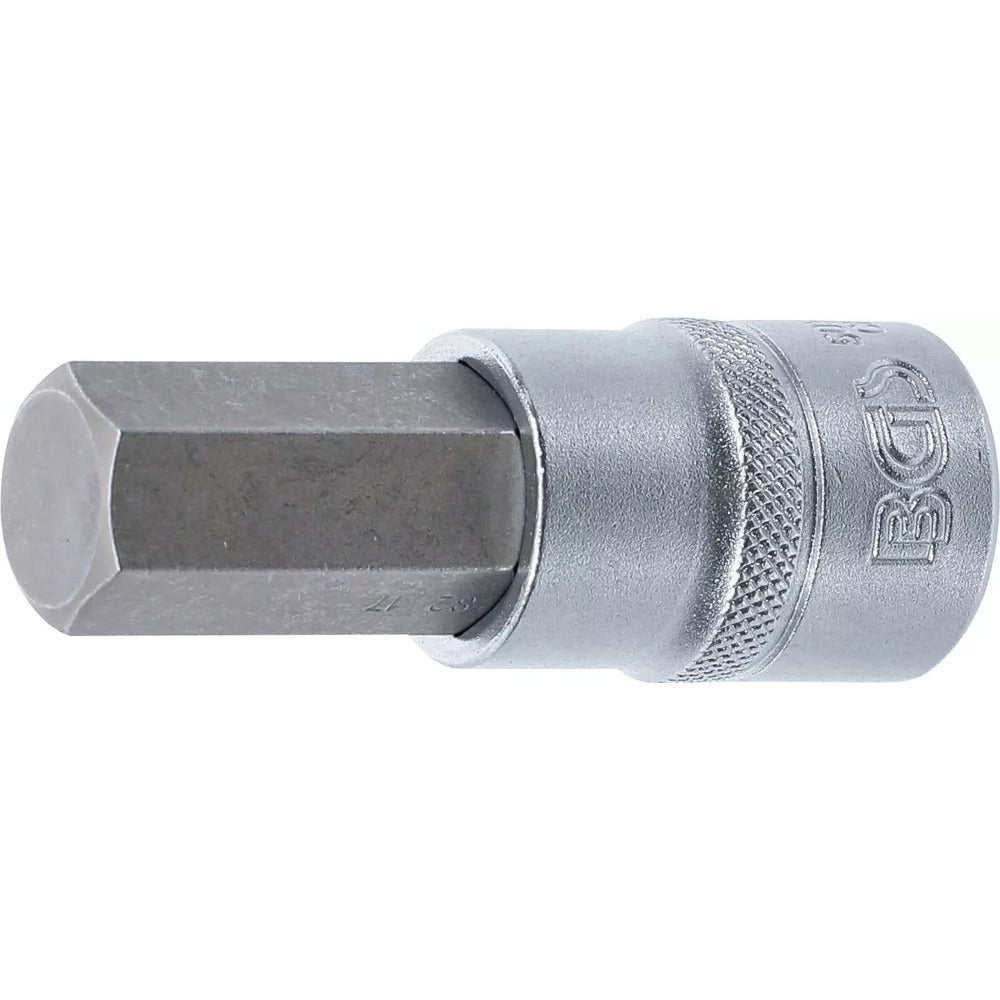 BGS - Bit-Einsatz | Antrieb Innenvierkant 12,5 mm (1/2") | Innensechskant 17 mm - 5052-17