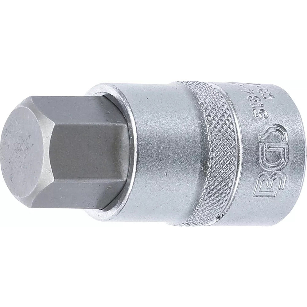 BGS - Bit-Einsatz | Antrieb Innenvierkant 12,5 mm (1/2") | Innensechskant 19 mm - 5184-H19