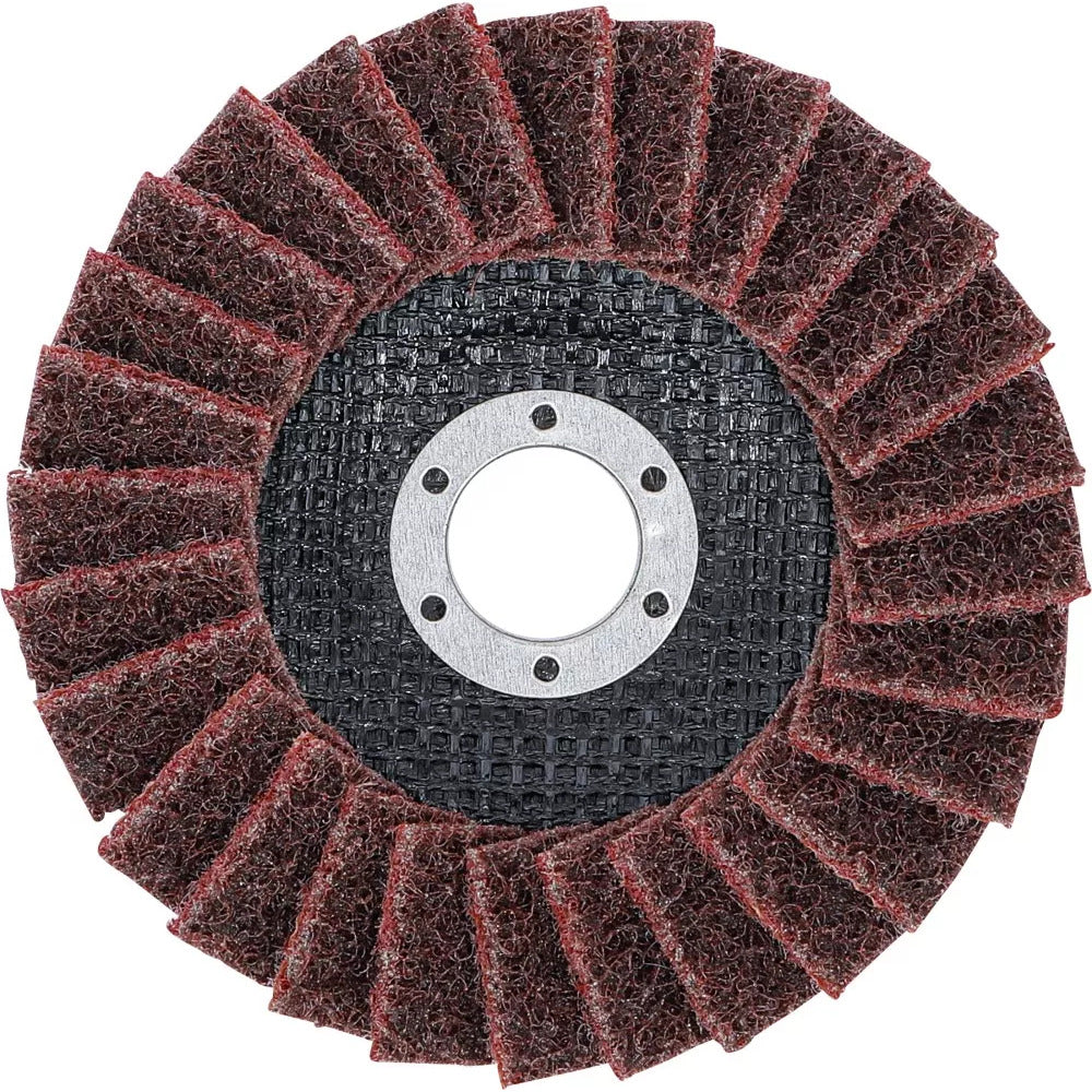 BGS - Fächer-Schleif-Scheibe | Vlies | Ø 125 mm | Körnung 120 - 74474