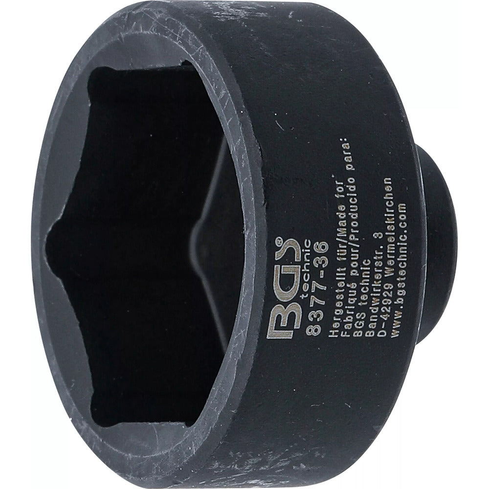 BGS - Ölfilterschlüssel | Sechskant | Ø 36 mm - 8377-36