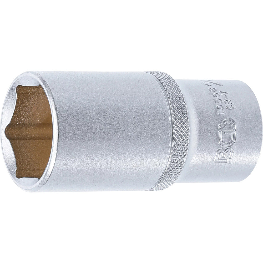 BGS - Steckschlüssel-Einsatz Sechskant, tief | Antrieb Innenvierkant 12,5 mm (1/2") | SW 28 mm - 10568