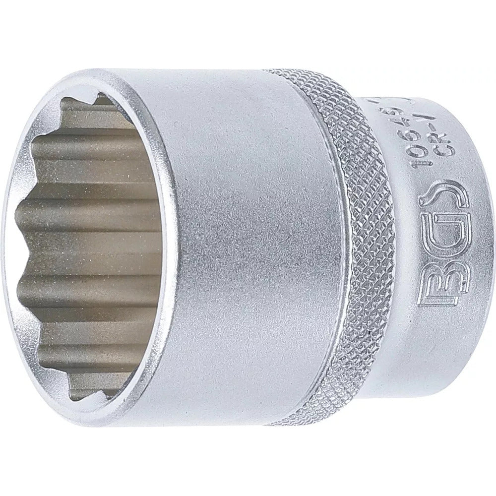 BGS - Steckschlüssel-Einsatz Zwölfkant | Antrieb Innenvierkant 12,5 mm (1/2") | SW 30 mm - 10646