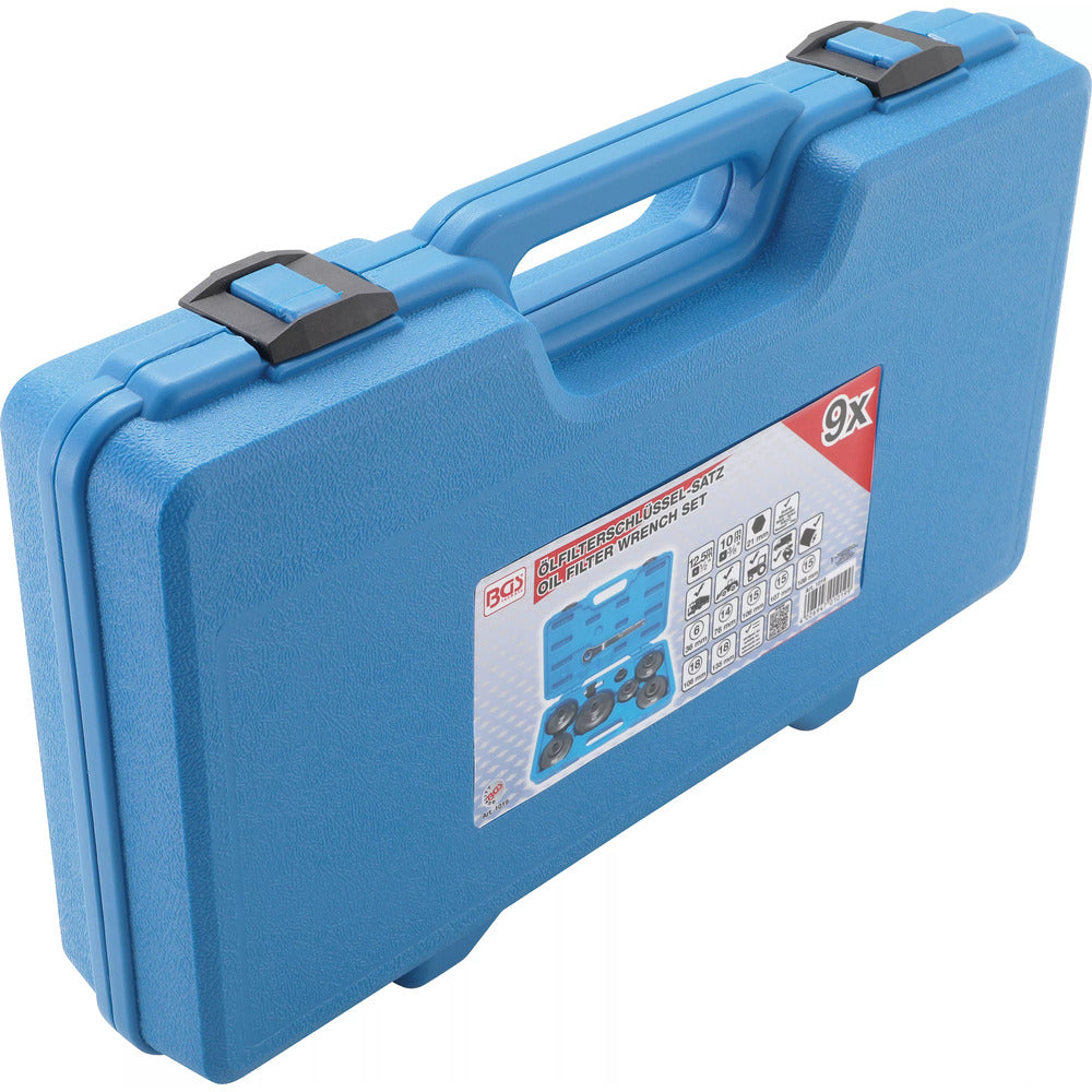 BGS - Ölfilterschlüssel-Satz | NFZ | 9-tlg. - 1019