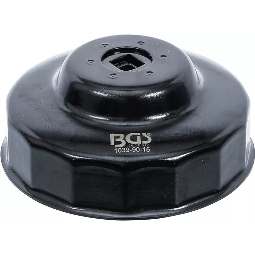 BGS - Ölfilterschlüssel | 15-kant | Ø 90 mm | für Honda, Mazda, Nissan, Subaru, Toyota - 1039-90-15