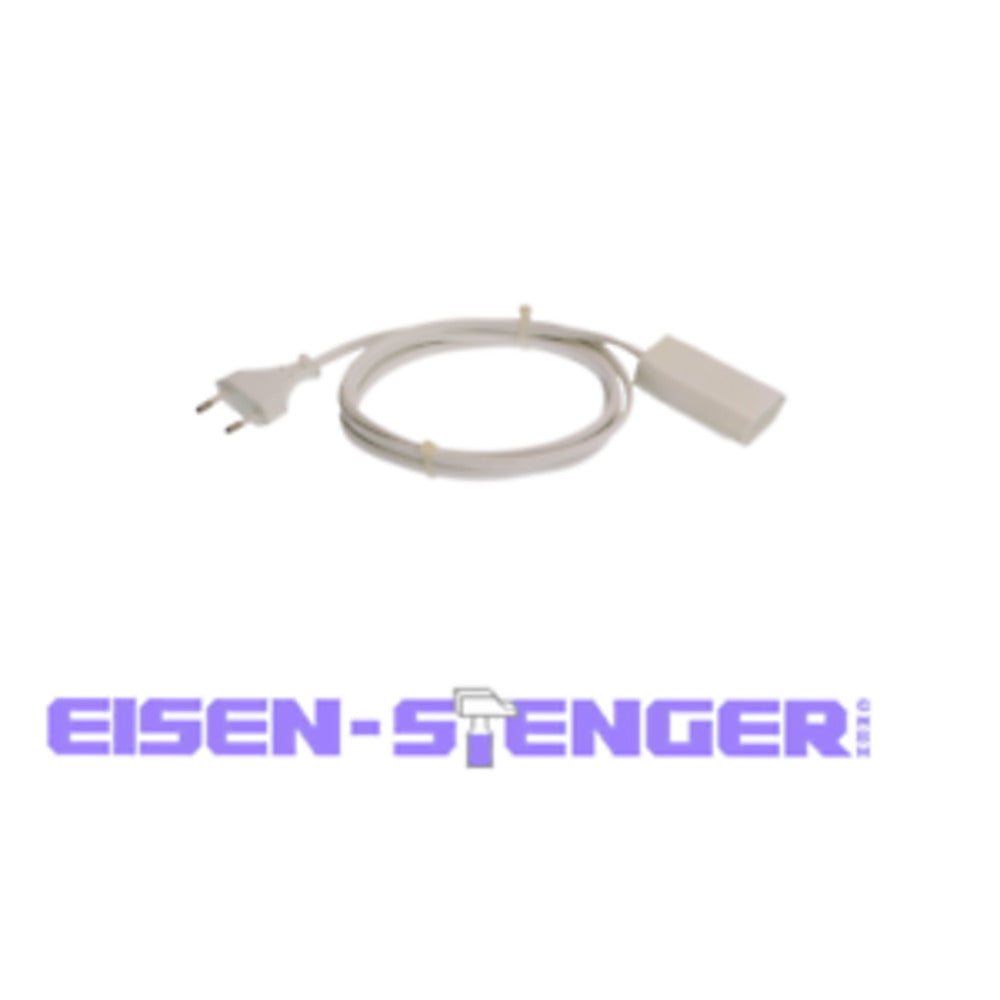 as Schwabe EuroVerlängerung 2m H03VVH2F 2x0,75, weiß 50101