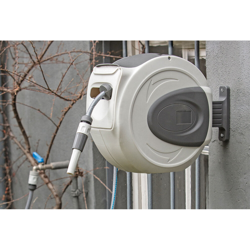 as - Schwabe - Automatischer Wasserschlauch-Aufroller 20 m - 12616