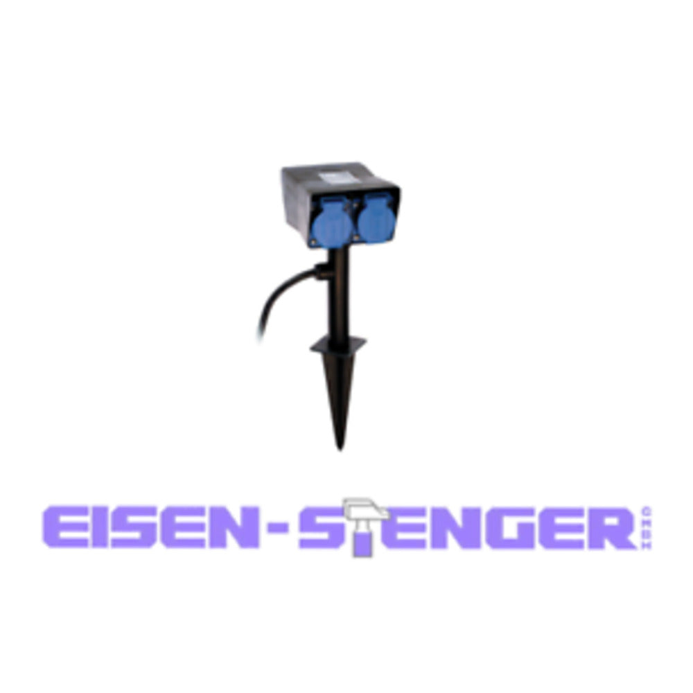 as - Schwabe - Erdspieß-Verteilersteckdose 4-fach - 60684