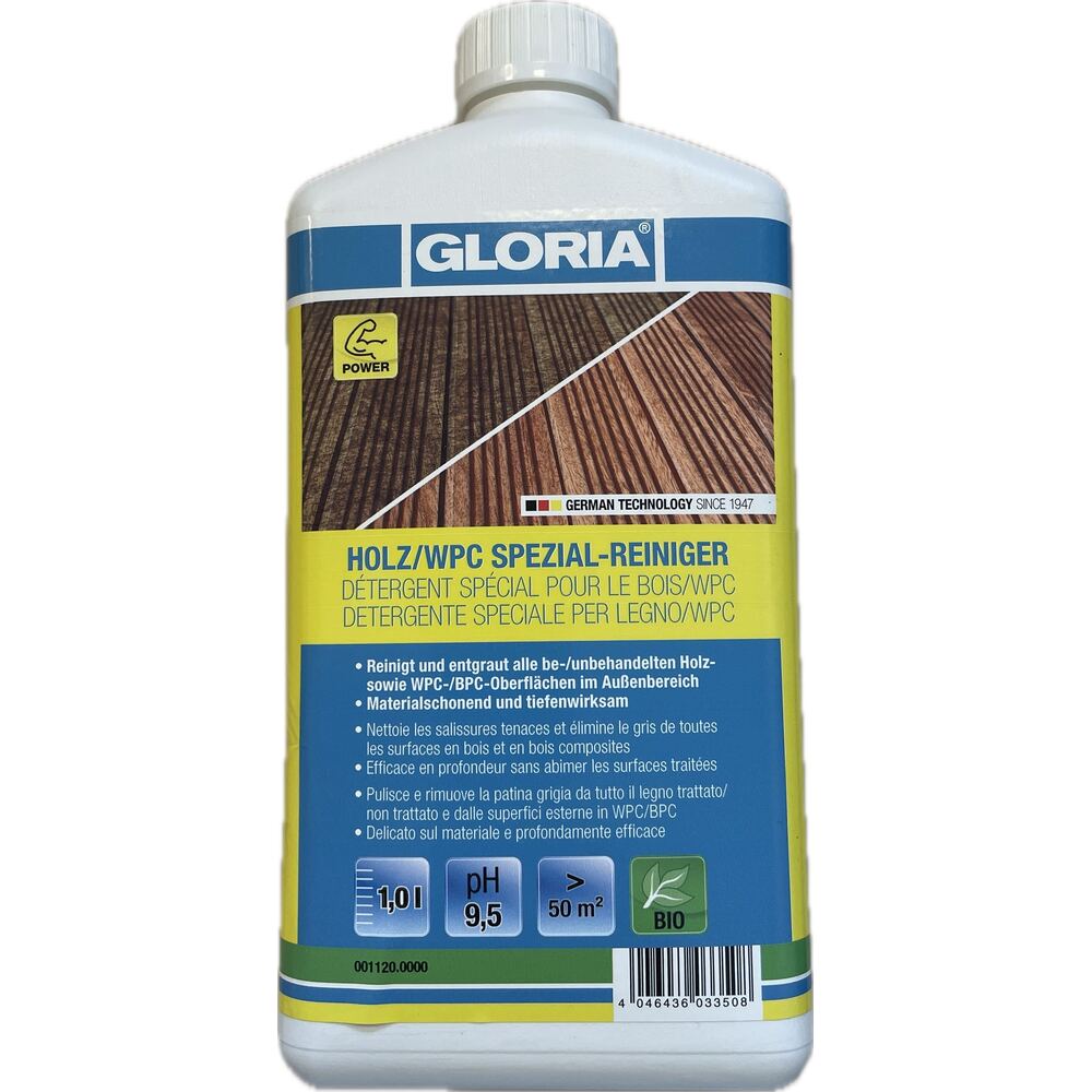 Gloria - Holz/WPC Reiniger 1l - 001120.0000