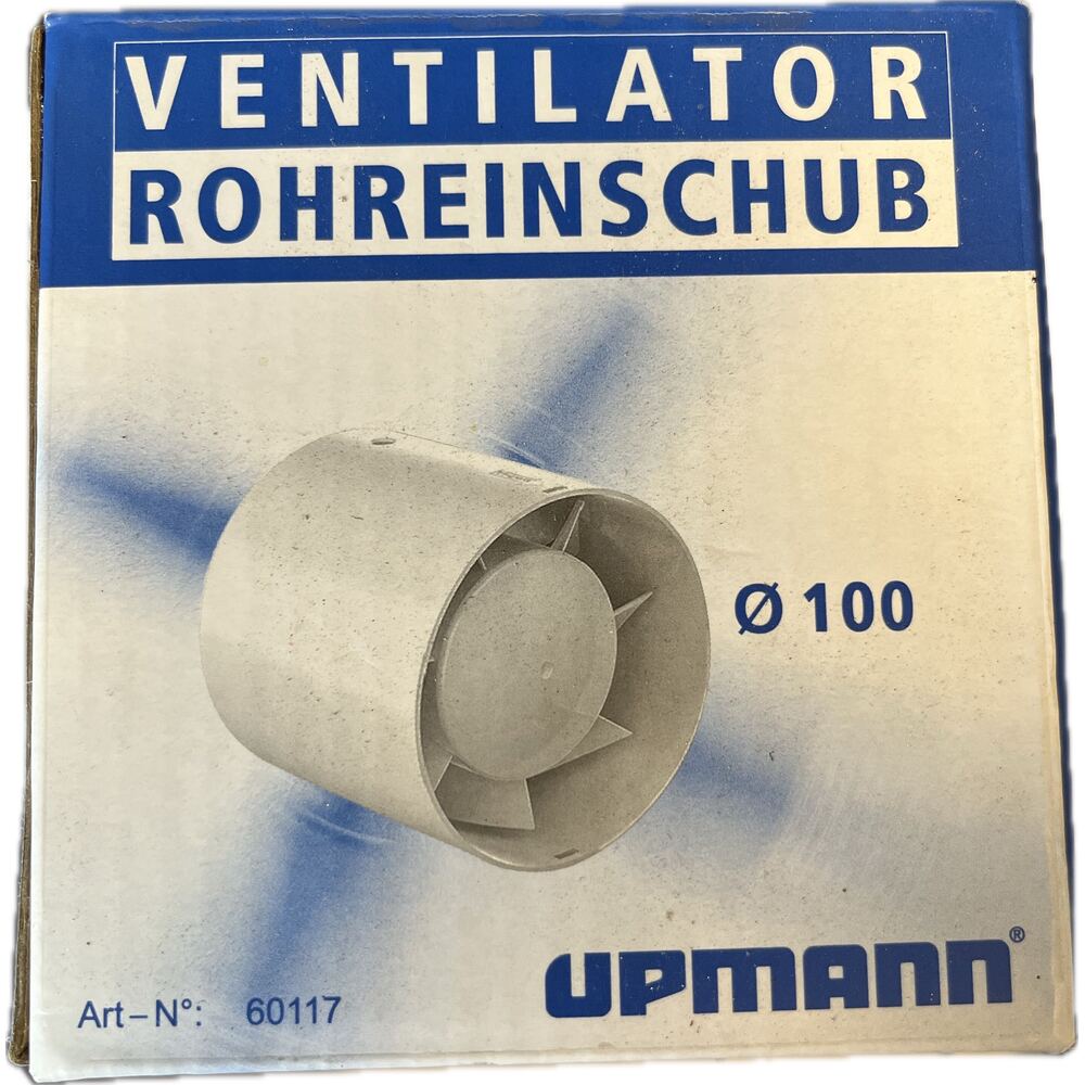 Upmann - Ventilator Rohreinschub 100mm