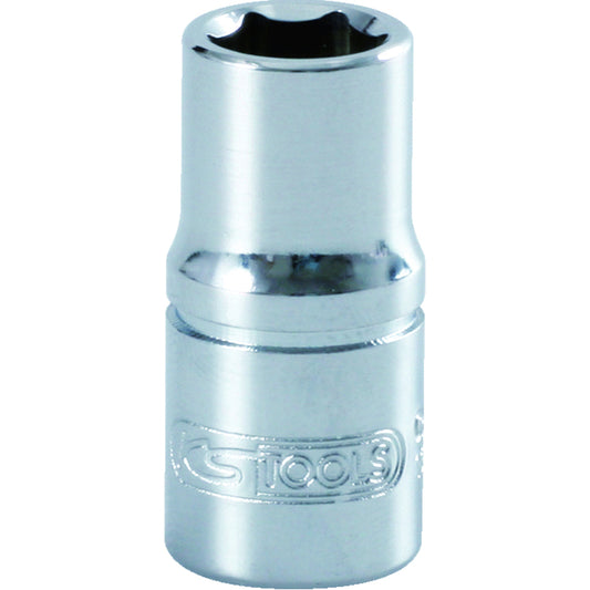 KS Tools - 1/4" 6-kant Stecknuss, kurz, 10,0 mm - 130.0313
