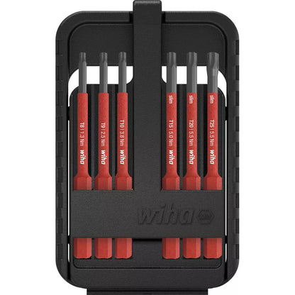 Wiha - Bit Set slimBit electric TORX® 6-tlg. - 43153