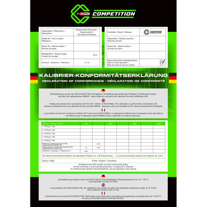 KS Tools - 1/2" COMPETITION Ratschen-Drehmomentschlüssel, 60-320Nm - 512.0025