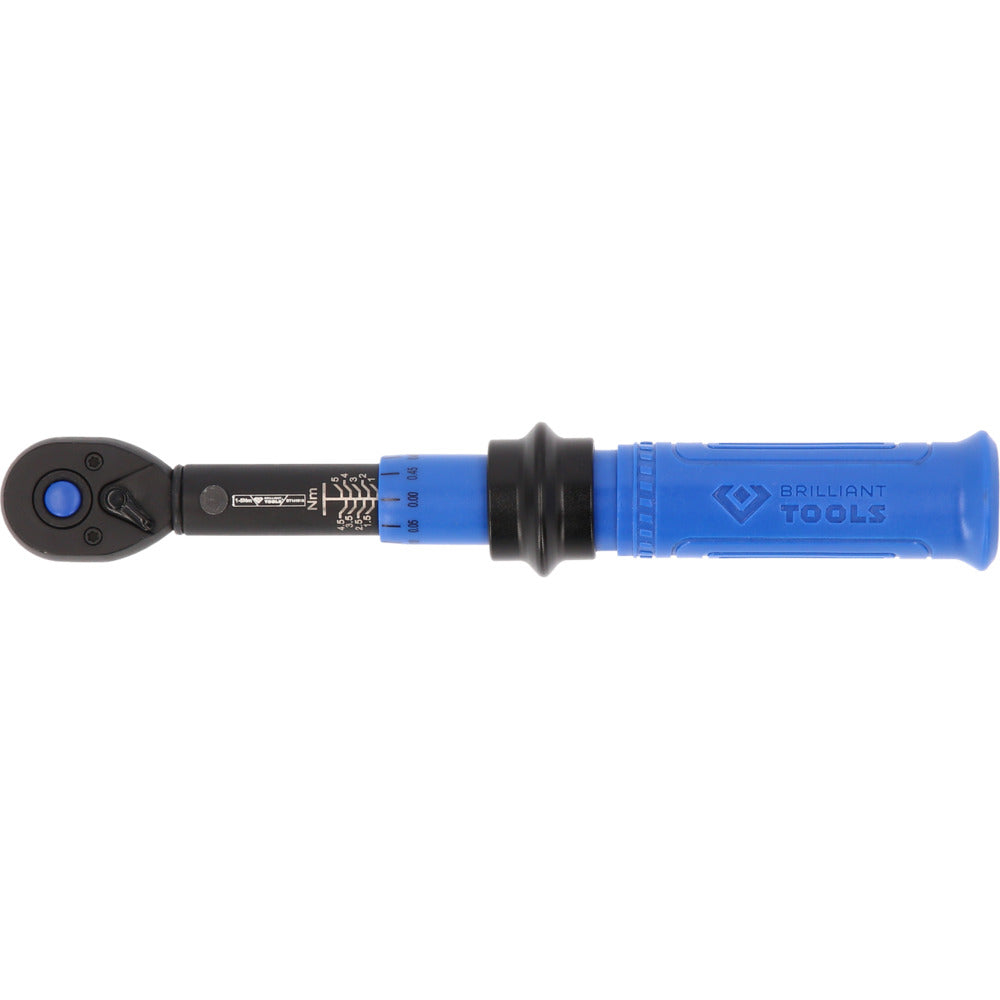 Brilliant Tools - 1/4" Ratschen-Drehmomentschlüssel, 1-5Nm - BT141916