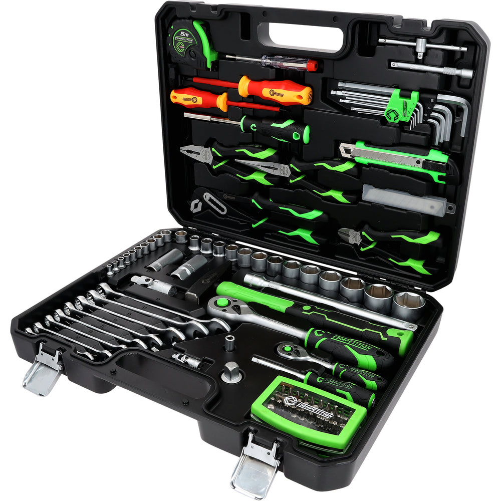 KS Tools - COMPETITION 1/4"+1/2" Universal-Werkzeug-Satz, 106-tlg - 512.0107