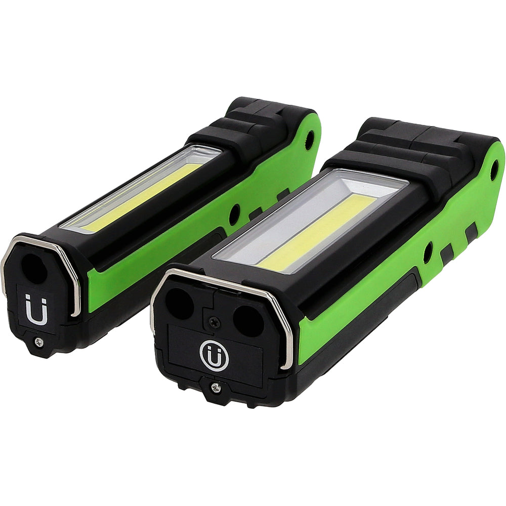 KS Tools - COMPETITION LED-Arbeitslampen-Set 2-tlg, dimmbar, mit Powerbank