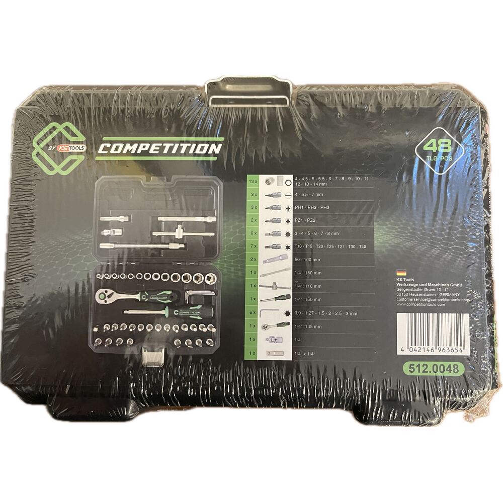 KS Tools - COMPETITION Steckschlüssel Satz 1/4