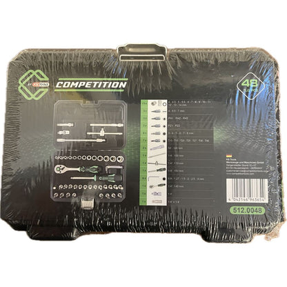 KS Tools - COMPETITION Steckschlüssel Satz 1/4" 48 teilig - 512.0048