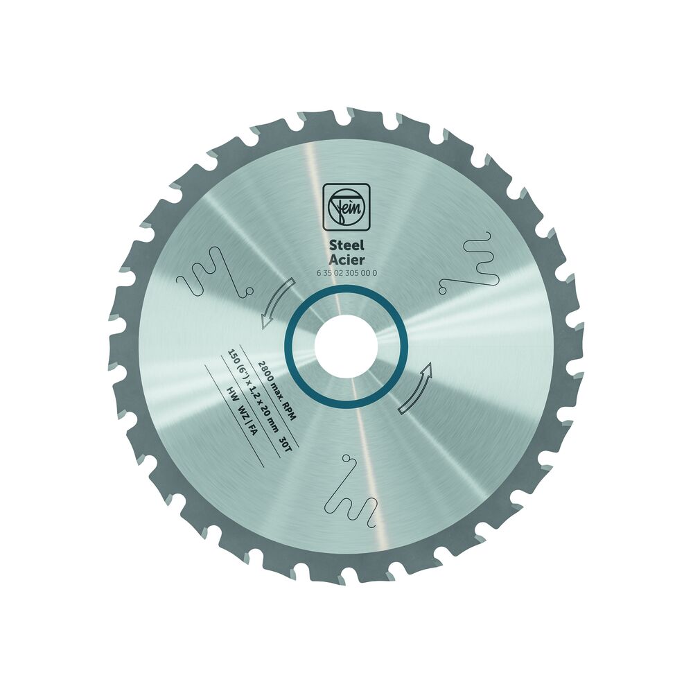 Fein - Handkreissägeblatt Stahl D=150mm - 63502305000 VaP