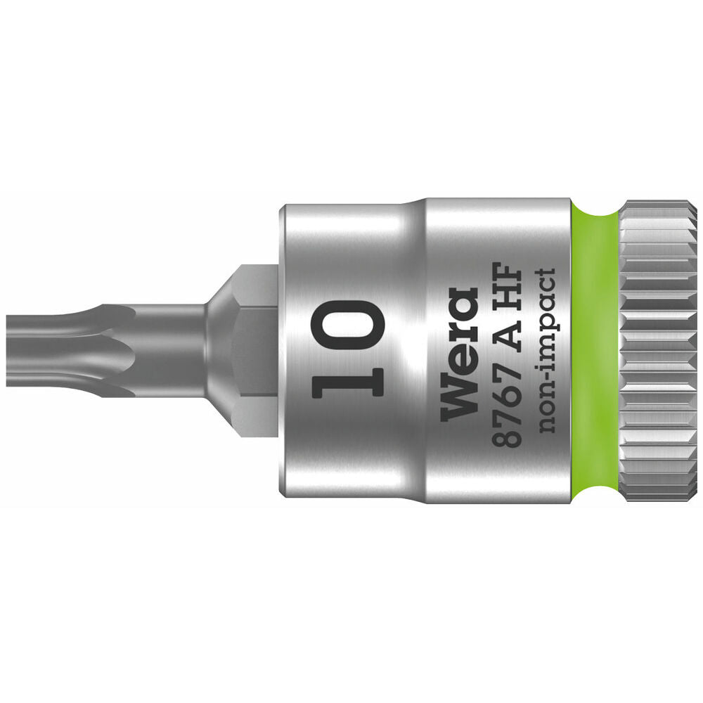 Wera - 8767 A HF TORX Zyklop Bitnuss mit 1/4" TX 10 -Antrieb, mit Haltefunktion - 05003362001