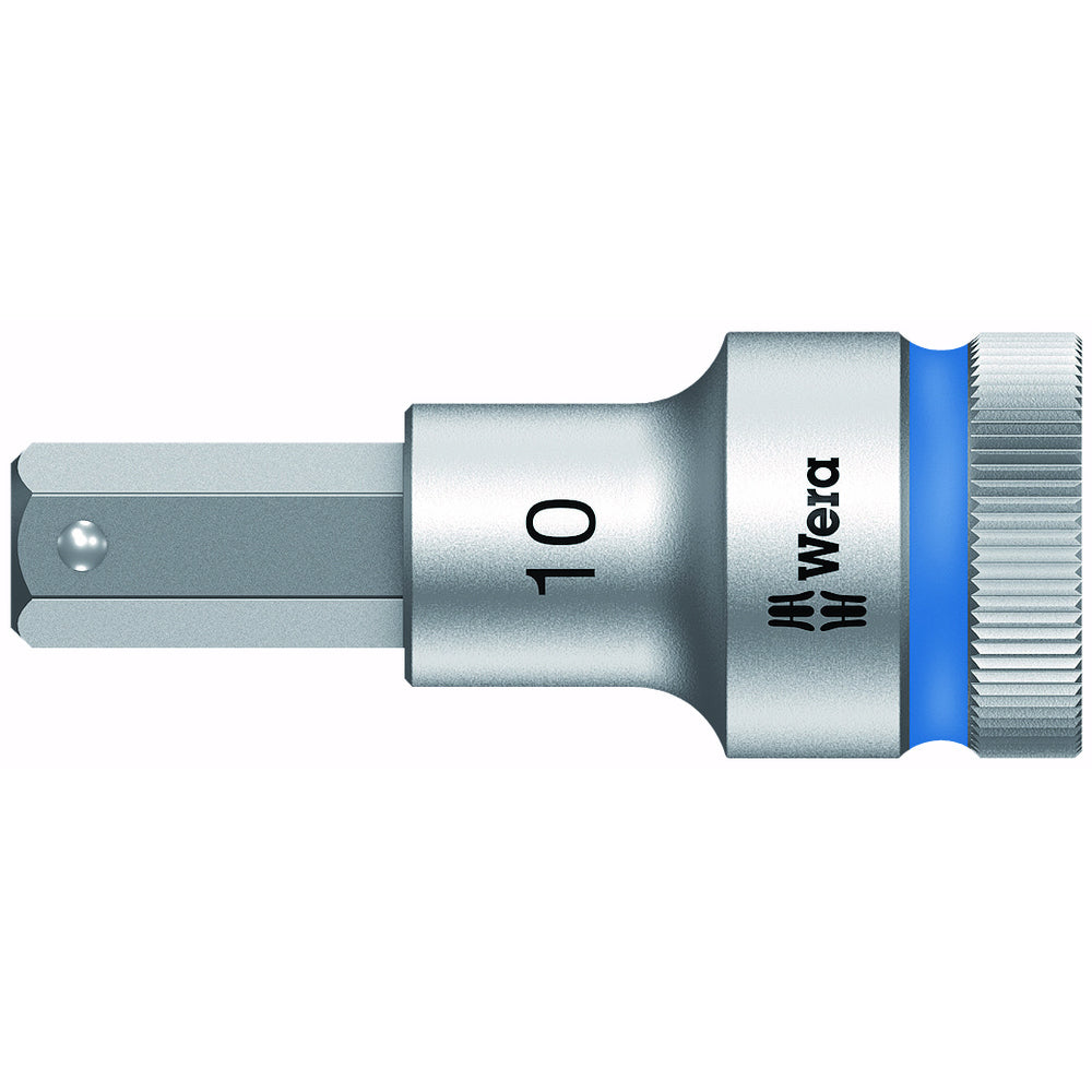 Wera - Zyklop Bit-Nuss mit 1/2"-Antrieb, Haltefunktion, 10 mm - 05003825001