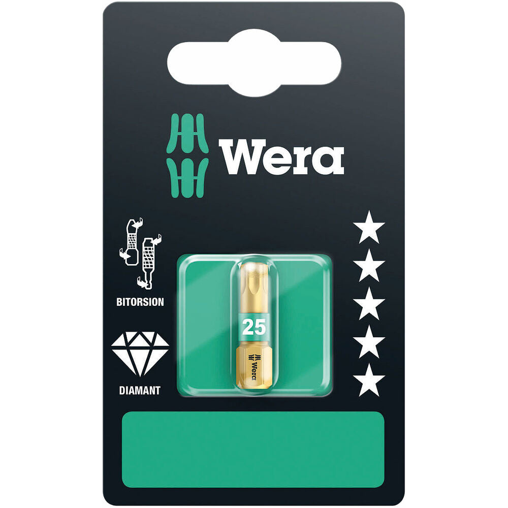 Wera - TORX-Bit 1 x TX 20x25 auf SB-Karte - 05134376001