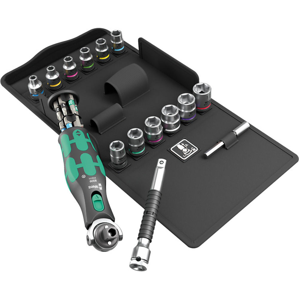 Wera - 8009 Zyklop Pocket Set 3, 27teilig - 05004284001