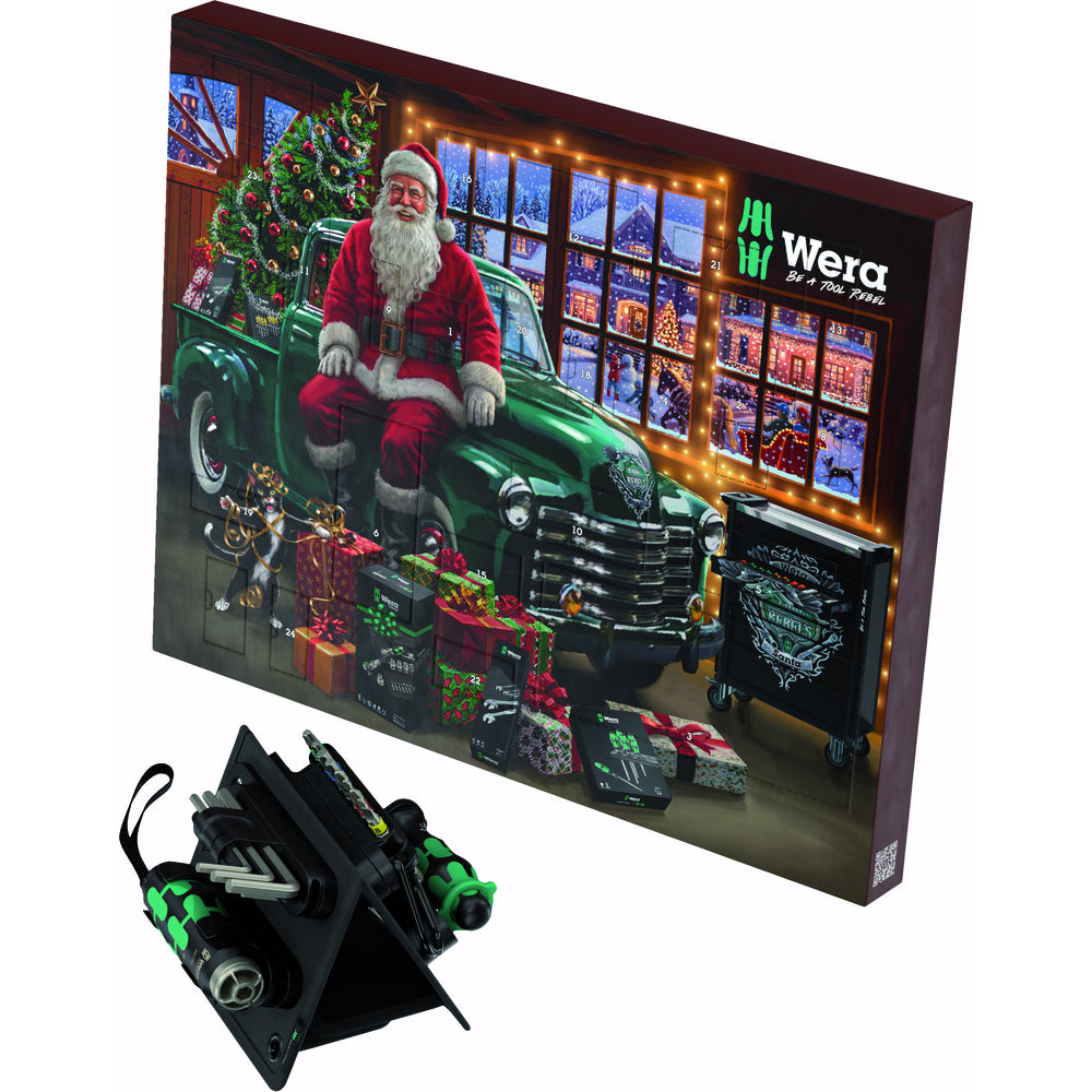Wera - Adventskalender 2026, 24-teilig - 05136614001