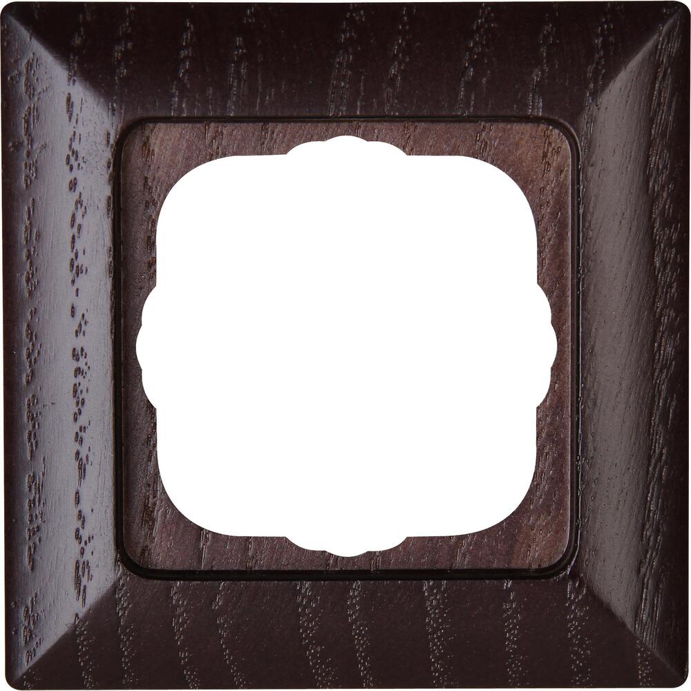 Kopp - MILANO – Abdeckrahmen 1-fach, Farbe: wenge - 306537060