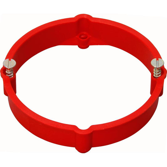 Kopp - Putzausgleichsring, Tiefe: 12mm, für Ø60mm UP-Schalterdose, rot - 357101043