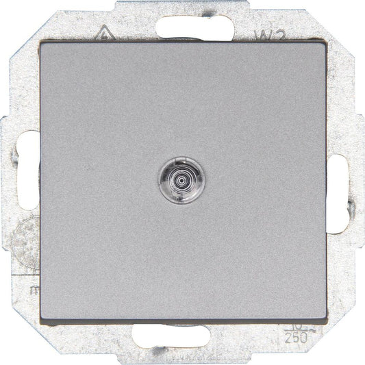 Kopp - ATHENIS – Universalschalter (Aus-/Wechsel) beleuchtet, Farbe: stahl - 587668082