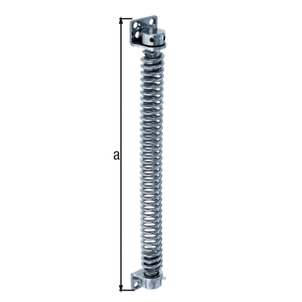 Alberts - Torfeder,gelb vz,zum Anschrauben,280 - 204808